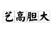 艺高胆大的意思,艺高胆大，铸就非凡成就
