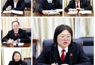 商丘市梁园区法院召开王佳佳先进事迹学习会议弘扬先进精神激励全体干部。vvvv院长